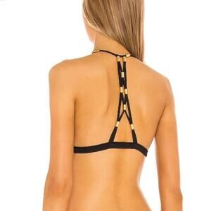 JouesdeSable xRevolve Black Taylor Bikini Top SzXS NWT